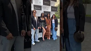 Arjun Rampal and Family snapped attending the lakme fashion week 2023