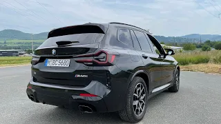 BMW X3 M40i G01 LCI  (2022)  German Review and test driving