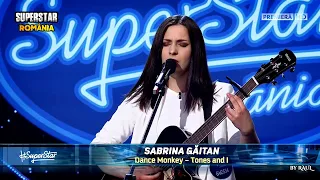 SUPERSTAR 2021 | Sabrina Găitan, o voce puternică! ♫ Cover: Tones And I - Dance Monkey