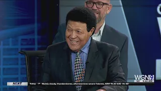 Chubby Checker stops by for a surprise visit to WGN!