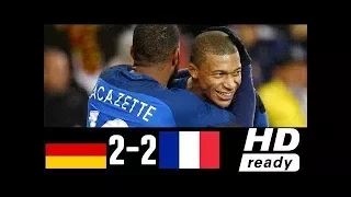 Germany vs France 2 2   All Goals & Extended Highlights   Friendly 14 11 2017 HD