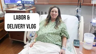 LABOR & DELIVERY VLOG | LIAMS FIRST DAYS HOME