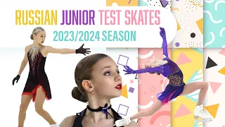 Russian Junior Test Skates 2023 | Veronika, Sofia, Moscow Championship Drama, Vasilisa, and More