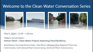 Partner Panel: Clean Water Projects Improving Flood Resiliency