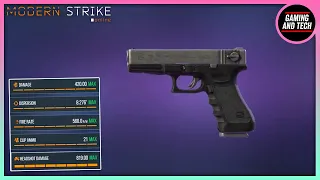 UPGRADING GLOCK 18 | 0 TO +40 | Modern Strike Online