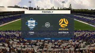 ⚽ Como vs Australia U23  ⚽ | FIFA Friendly (03/19/2023) | PES 2023