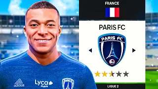 I Rebuilt Paris FC With PSG Players ONLY!