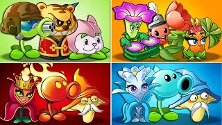 PvZ 2 Chinese Version - Team PREMIUM Plants Power-Up! in Plants vs Zombies 2