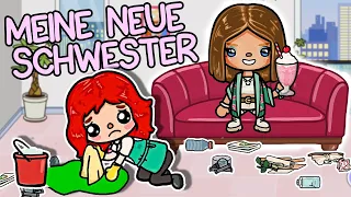 DIE WARHEIT 🫢 ÜBER MEINE GEMEINE STIEFSCHWESTER 😟 TEIL 3 / DEUTSCHE #TOCABOCA STORY 📖 TOCA TOAST