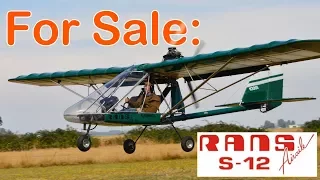 Rans S-12 HAS BEEN SOLD! (Eugene, Oregon) PART 1 of 2