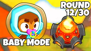 Playing Baby Mode In BTD6 (its so easy lol)