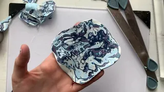 Polymer Clay Mokume Gane Technique Tutorial
