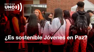 Programa oficial de SUBSIDIO de JÓVENES EN PAZ, ¿es sostenible en el tiempo?  | Noticias UNO