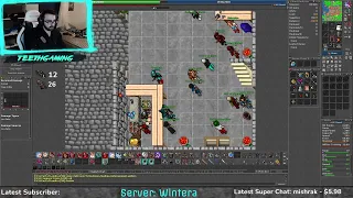 Tibia - 396 Elite Knight Road to 400(Stream)