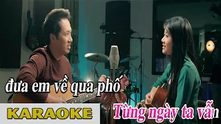 Người Tình Mùa Đông Karaoke - Hoàng Thục Linh & Quốc Khanh (Full Beat)