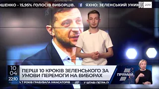 Програма ПІДСУМКИ Євгена Кисельова від 10 квітня 2019 року