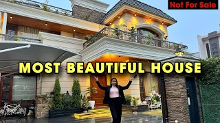 inside a Most Luxury 5 BHK House Design in Punjab India | Best Corner & Park Facing House Design