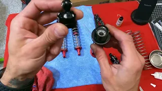 How to bleed shocks on an X-Maxx