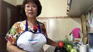 Как приготовить баклажаны[по-корейски]