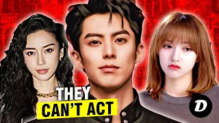 10 Popular Chinese Actors With The WORST Acting Skill
