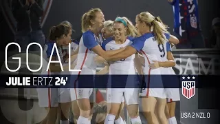 WNT vs. New Zealand: Julie Ertz Second Goal - Sept. 15, 2017