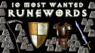 Ten Most Wanted Runewords - Which are the Best? [Diablo 2 Resurrected Basics]