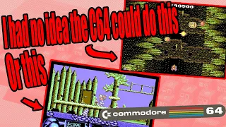 Games That Push The Limits of the Commodore 64 in Surprising Ways
