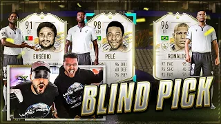 WTFFF!! NO LOOK ICON PLAYER PICK + 600K WHAT IF im PACK 😱⭐️ FIFA 21: Blind Mid or Prime Icon Pick