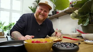 Bananenbrot aus der Pfanne // Timo Franke - veganer Profikoch // Gundel Pfannen