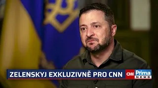 Zelenskyj exkluzivně pro CNN: Stárnu, happy end nás nečeká. Putin s nikým nevyjednává