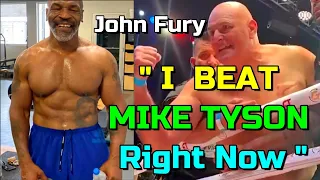 John Fury Vs MIKE TYSON   Can John Fury stand one round against IRON MIKE