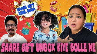 Saare Gift Unbox kiye Golle Ne😱🎁| Bharti Singh | Haarsh Limbachiyaa | Golla