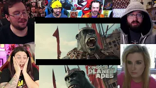 Reactions to Kingdom of the Planet of the Apes | Teaser Trailer