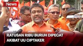 Demo Hari Buruh, Said Iqbal: Ratusan Ribu Buruh Dipecat Akibat UU Ciptaker - iNews Malam 01/05