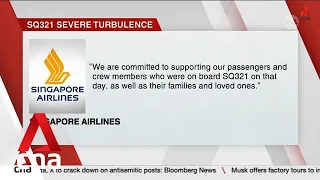 SQ321 severe turbulence: Rapid G-force changes, sharp altitude drop caused injuries