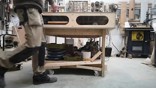 A simple way to make your Paulk workbench roll with retractable casters.