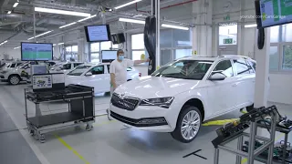 Skoda Superb 2021 Production at Kvasiny Plant How it is made