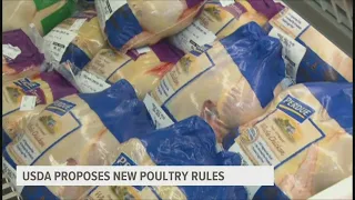 U.S. Department of Agriculture proposes new poultry rules to reduce salmonella outbreaks