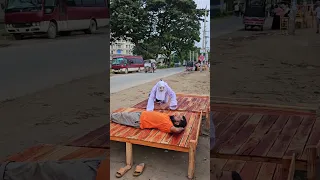 FUNNIEST SCARY GHOST ATTACK PRANK ON STREET MAN! | SAGOR BHUYAN #prank #scary #ghost