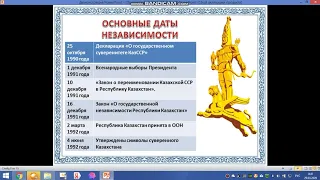 9 История Казахстана Провозглашение независимости РК