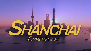 🇨🇳 SHANGHAI Cyberpunk Futuristic City. 中国未来城市 2022 in 4K | Drone footage | World 4K Videos UltraHD