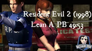 Resident Evil 2 1998 Speedrun Leon A (PB 49:53) No Commentary