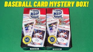 Gems of the Game Baseball Card Mystery Box Opening Review! Walmart Retail Sports Cards! New Product!