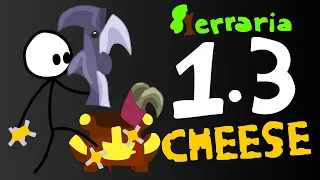 Terraria 1.4 vs Boss Cheese (Terraria Animation)