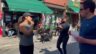 🇨🇦  TORONTO CANADA Walking in Toronto Downtown Kensington Market