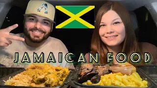 🇯🇲 1st Time Trying Jamaican Food W/ @MrSantosPhx19 🇯🇲