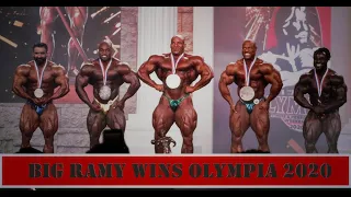 BIG RAMY Pre-Judging Posing in MR. OLYMPIA 2020 | Mr. Muscle Motivation