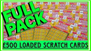 £300 FULL PACK | £500 LOADED £5 SCRATCH CARDS FROM THE NATIONAL LOTTERY. #scratchcards #scratchcard