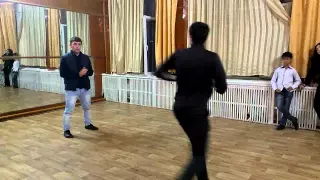 Лезгинка в Бишкеке. Танец тренера. Лучшие курсы лезгинки в Бишкеке.
