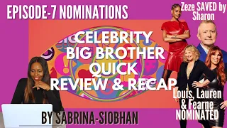 Breaking Down The Juiciest Moments Of Celebrity Big Brother 2024 Episode 7!